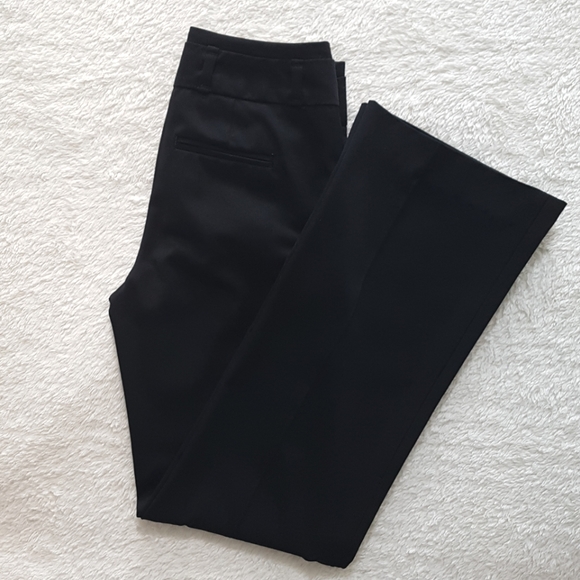 Zara high rise wide leg black dress pants - Picture 2 of 10